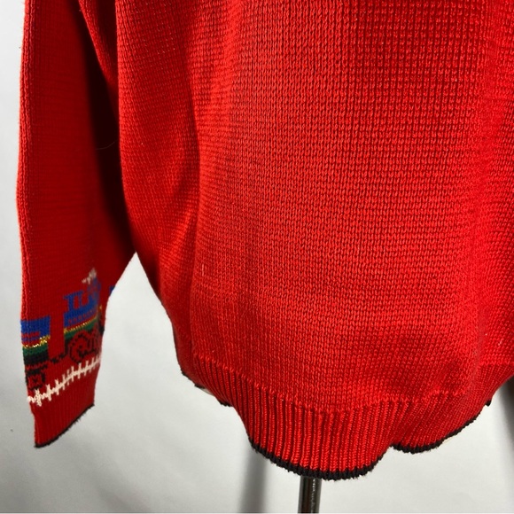 Vintage "Ugly" Christmas Sweater - Nutcracker - Picture 6 of 9